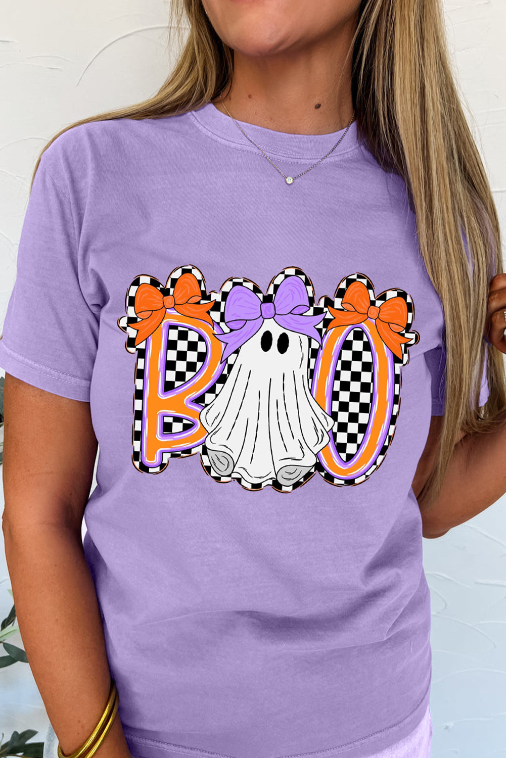 Checkered Boo T-Shirt