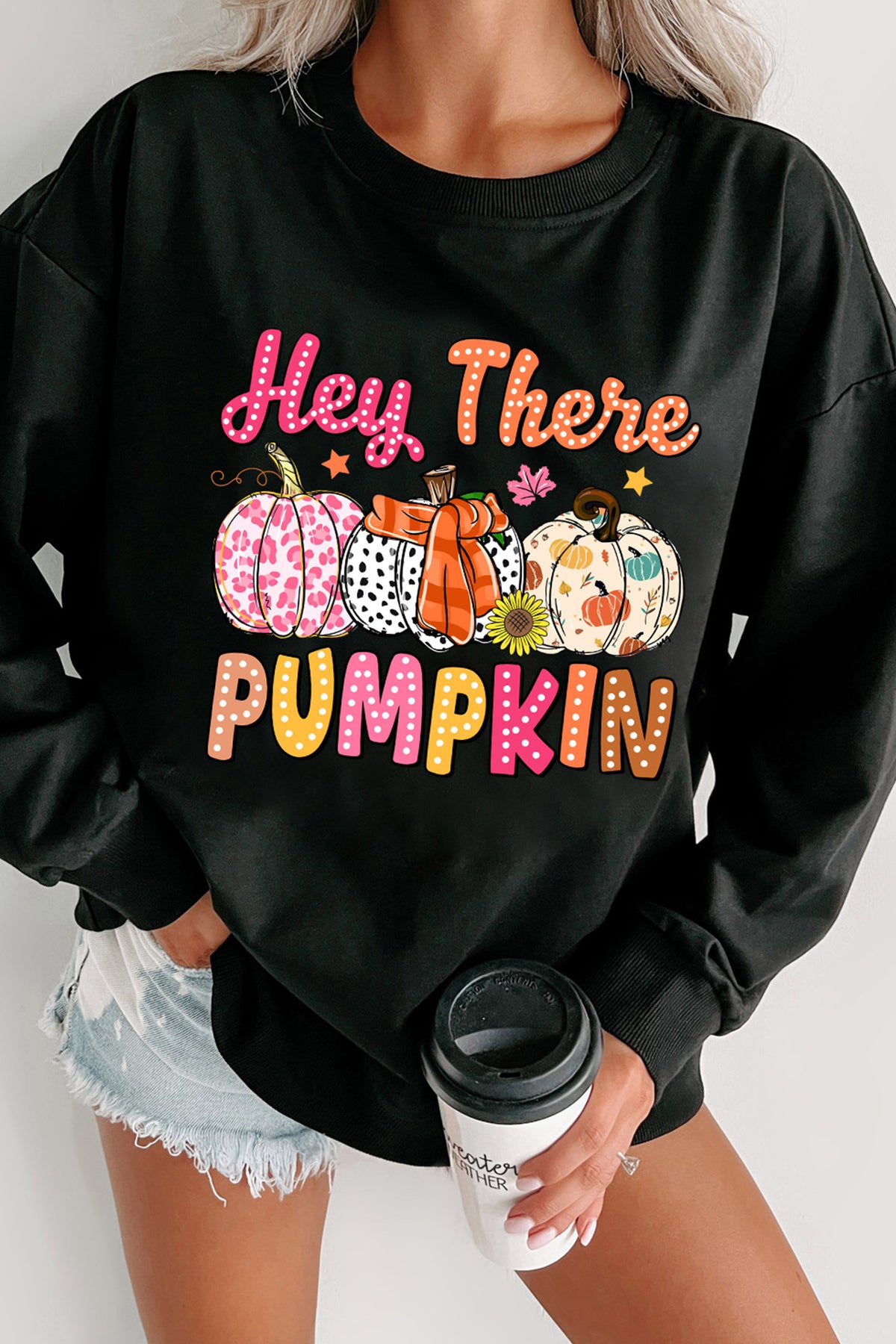 Hey There Pumpkin Crewneck