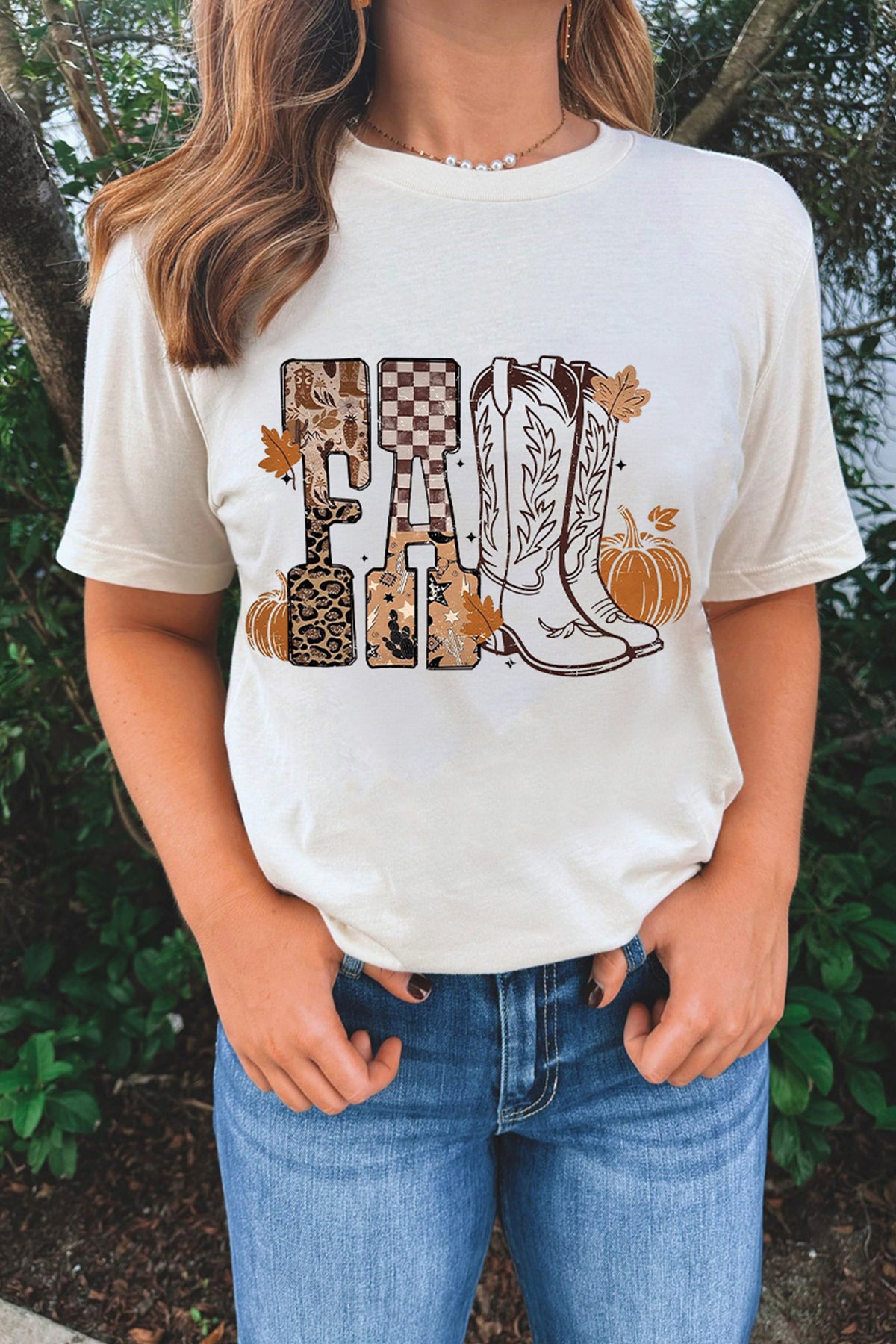 Fall Cowboy Boot T-Shirt
