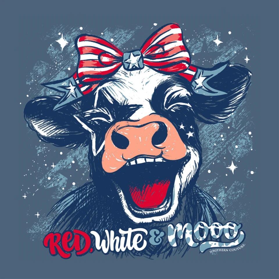 Red, White, & Moo T-Shirt