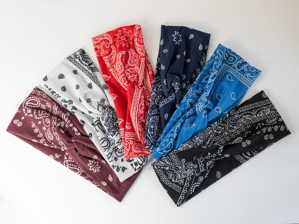 Knotted Paisley Headband