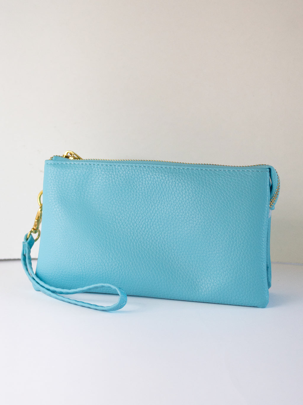 Light Blue Wristlet