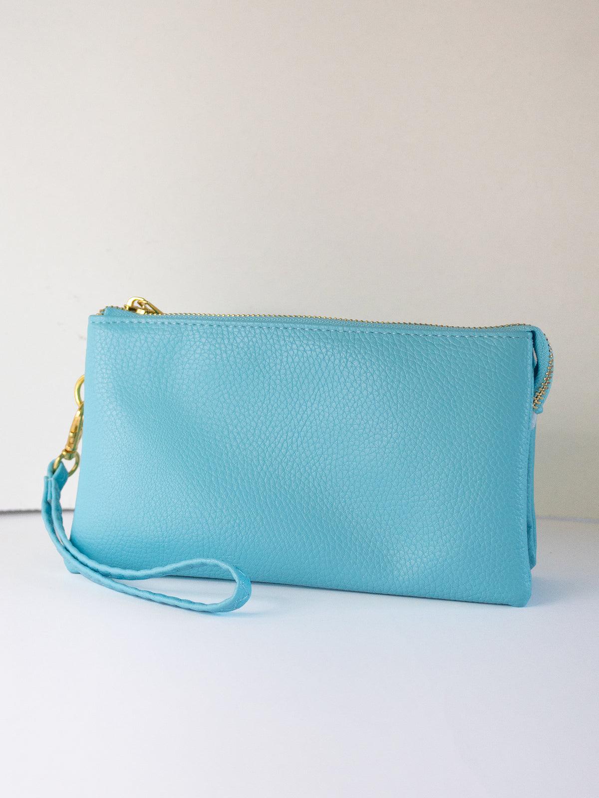 Light Blue Wristlet