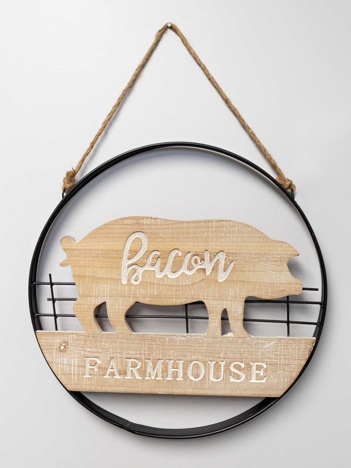 Bacon Farm Fresh Sign