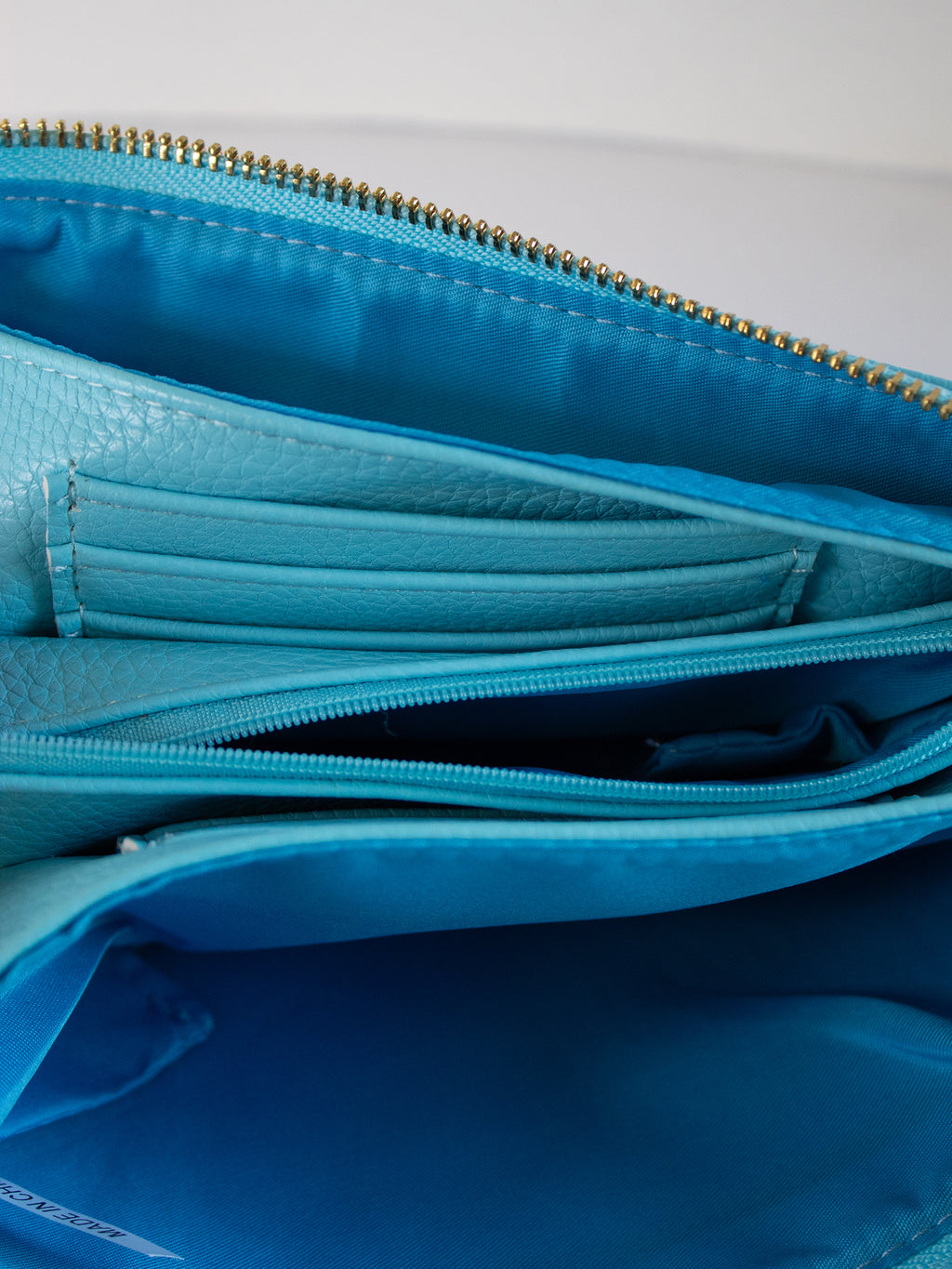 Light Blue Wristlet