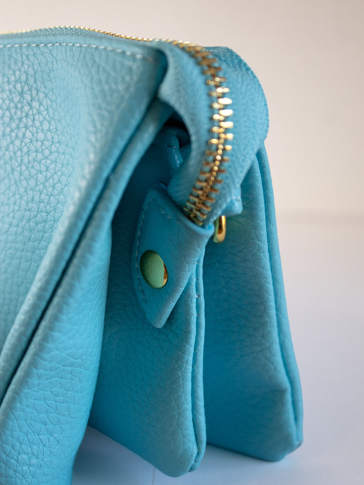 Light Blue Wristlet