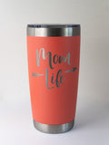 Mom Life Stainless Steel 16 oz.Tumbler
