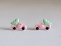 Handmade Christmas Vintage Truck Stud Earrings