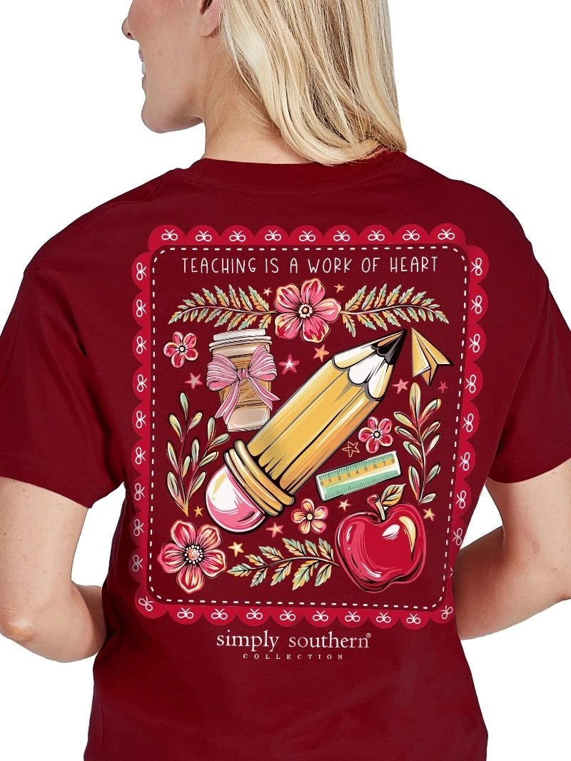 Teaching is a Work of Art T-shirt