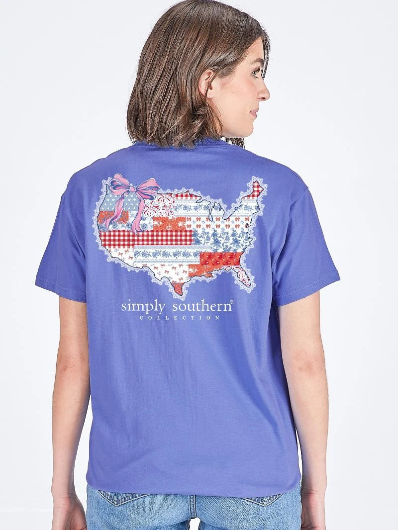 USA Patchwork T-Shirt