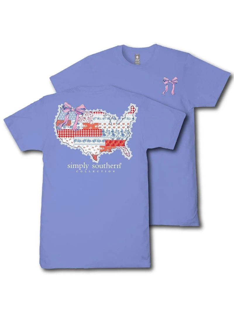 USA Patchwork T-Shirt